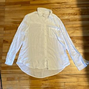 White button down shirt.